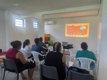 Workshop in een trainingsruimte